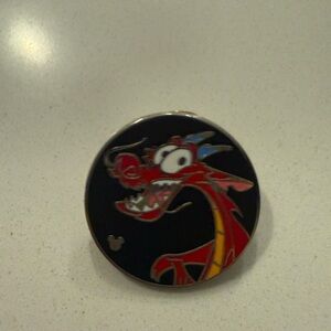 Hidden victory pin-Disney Red and Yellow Dragon Enamel Pin